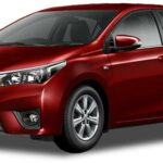 all new corolla altis red mica metallic