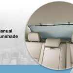 new manual rear sunshade