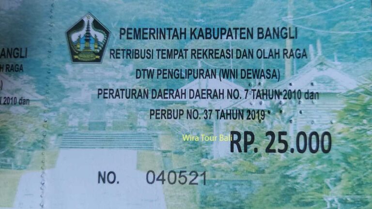 Harga Tiket Masuk Desa Penglipuran Bali Terbaru 2024 Domestik